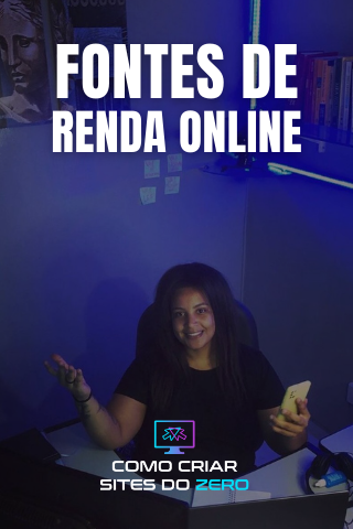 FONTES DE RENDA ONLINE